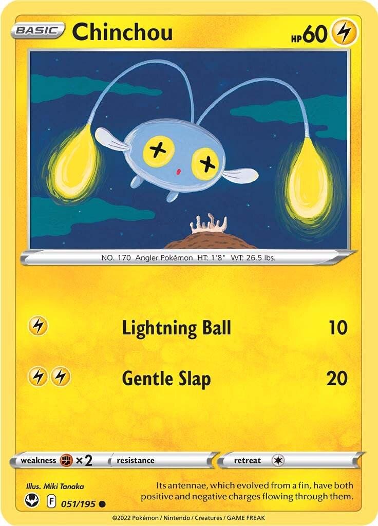 Silver Tempest #51 - Chinchou