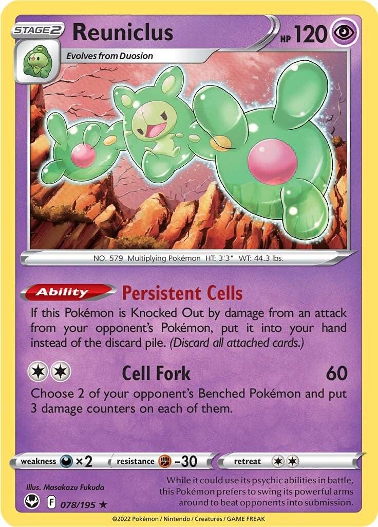 Silver Tempest #78 - Reuniclus