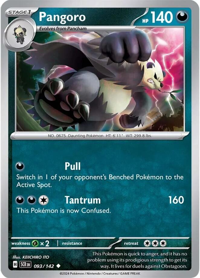 Stellar Crown #93 - Pangoro