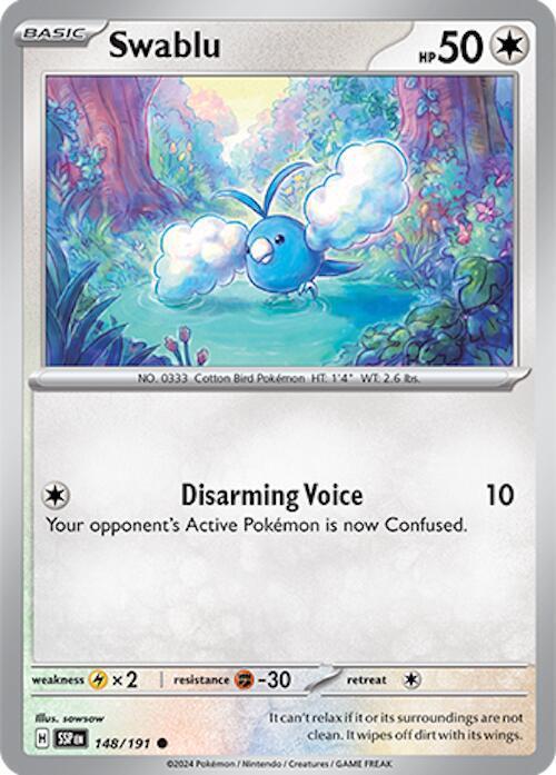 Surging Sparks #148 - Swablu