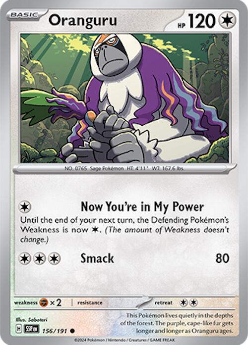 Surging Sparks #156 - Oranguru