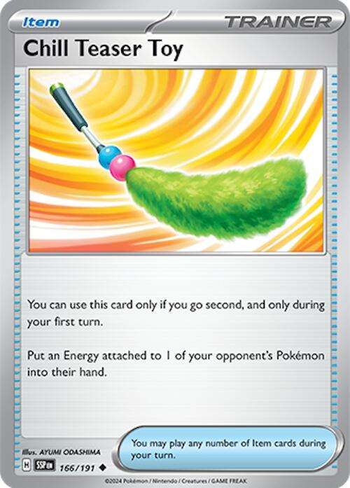 Surging Sparks #166 - Chill Teaser Toy