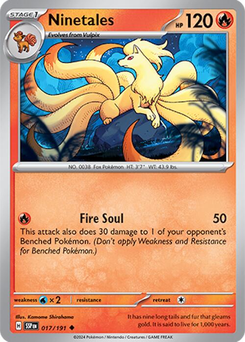 Surging Sparks #17 - Ninetales