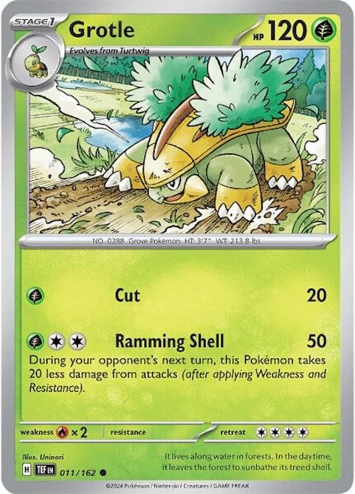 Temporal Forces #11 - Grotle (Reverse Holo)