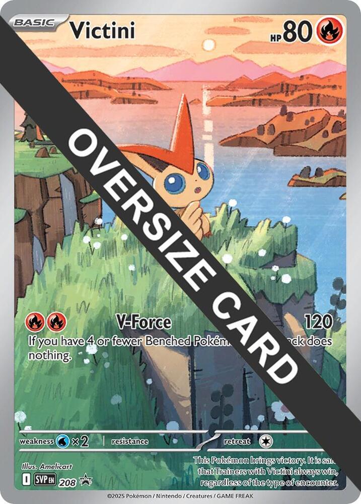 Victini (Oversize Card) #208