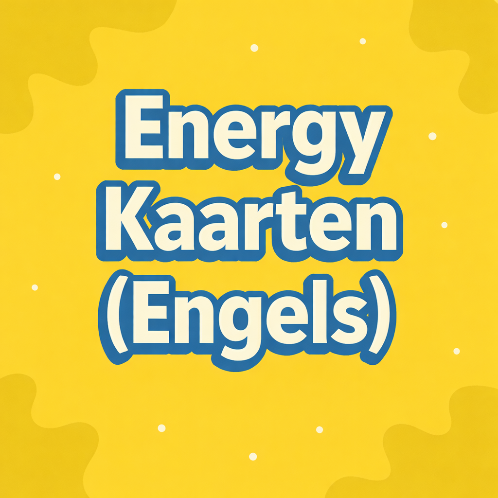 Energy Kaarten (Engels)