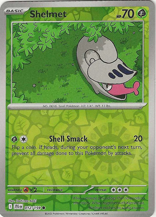 Journey Together #12 - Shelmet (Reverse Holo)