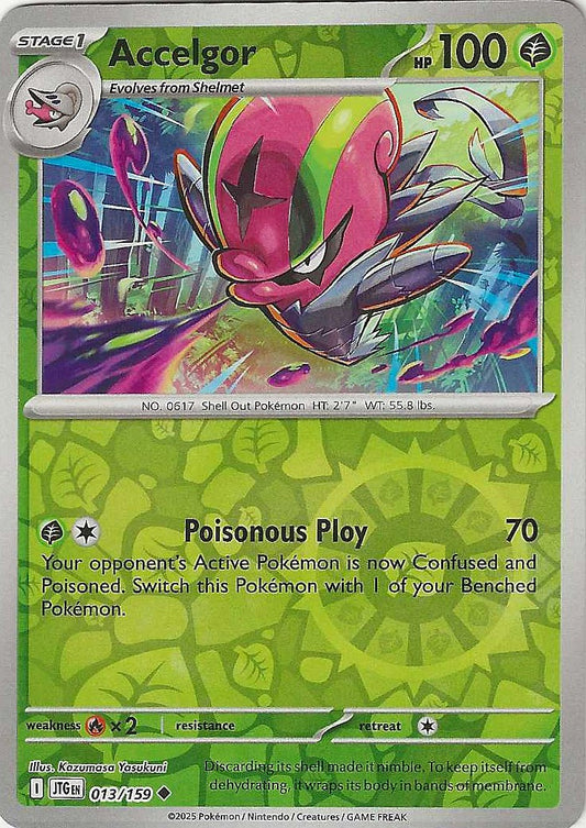 Journey Together #13 - Accelgor (Reverse Holo)