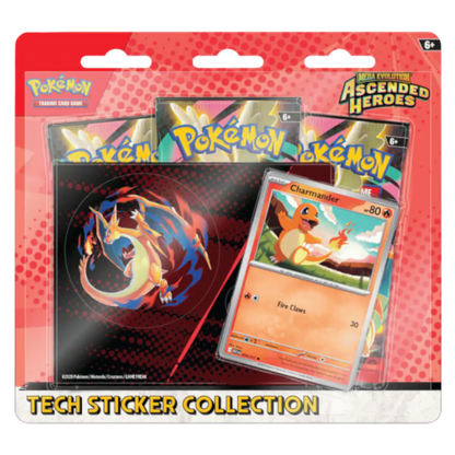 ⚠️Let op: dit betreft een pre-order⚠️ Ascended Heroes 3-Pack Blister - Charmander