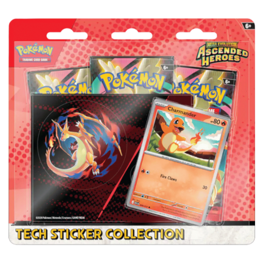 ⚠️Let op: dit betreft een pre-order⚠️ Ascended Heroes 3-Pack Blister - Charmander