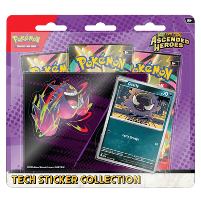 ⚠️Let op: dit betreft een pre-order⚠️ Ascended Heroes 3-Pack Blister - Gastly