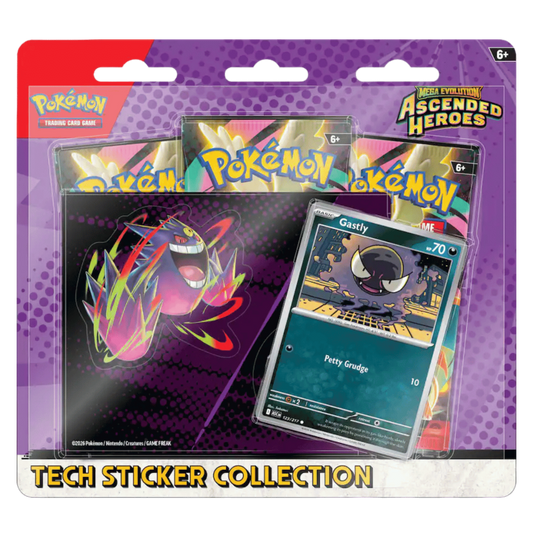 ⚠️Let op: dit betreft een pre-order⚠️ Ascended Heroes 3-Pack Blister - Gastly
