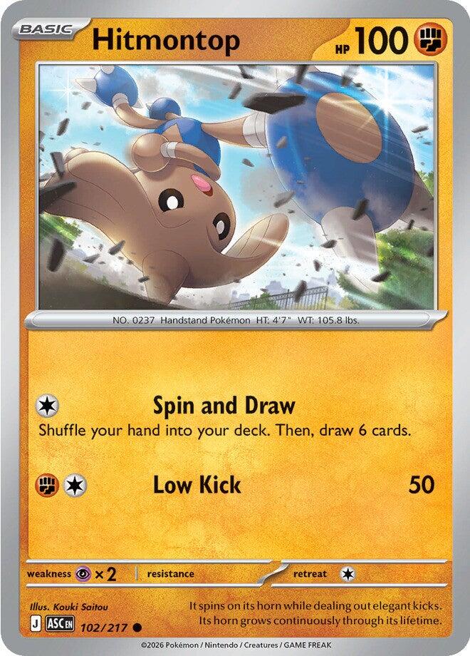 Ascended Heroes #102 - Hitmontop