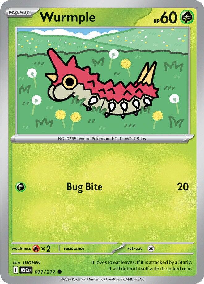 Ascended Heroes #11 - Wurmple