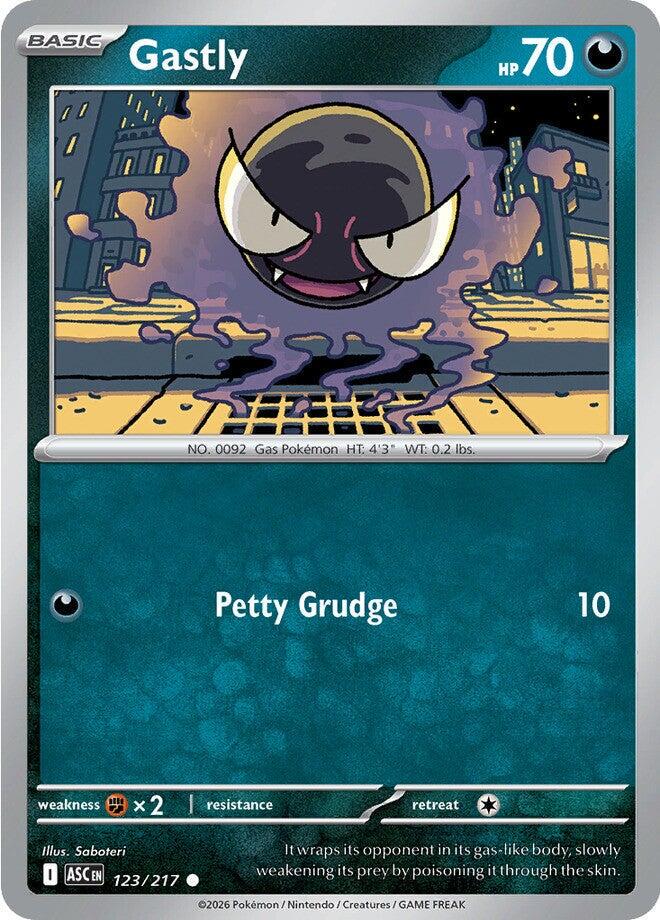 Ascended Heroes #123 - Gastly
