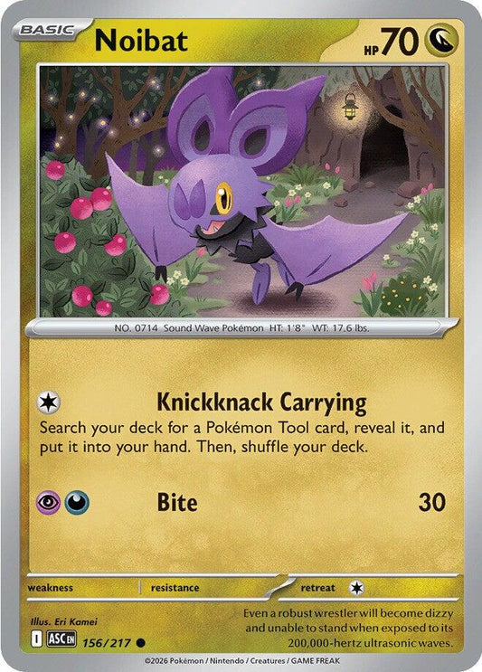 Ascended Heroes #156 - Noibat
