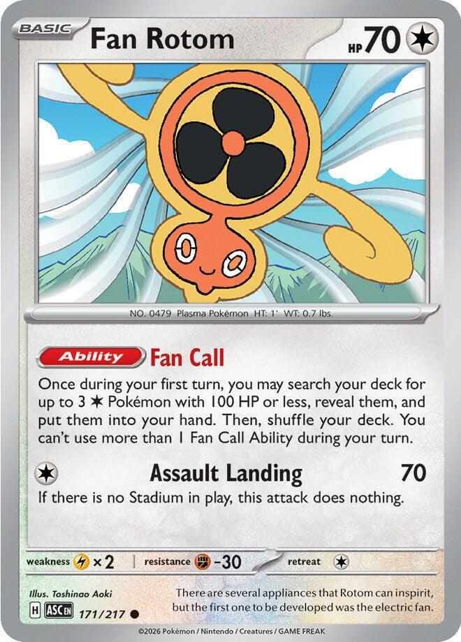 Ascended Heroes #171 - Fan Rotom