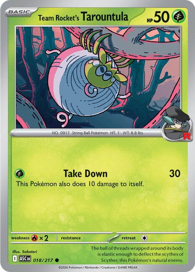 Ascended Heroes #18 - Team Rocket's Tarountula