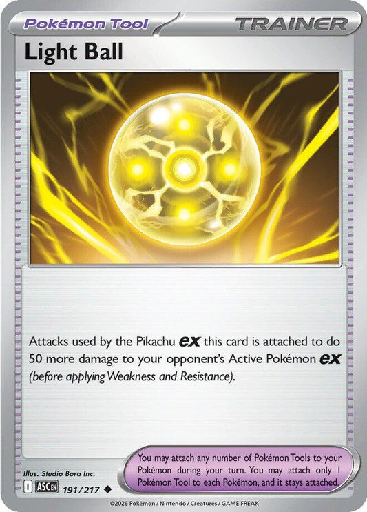 Ascended Heroes #191 - Light Ball