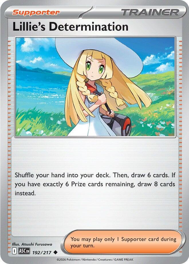 Ascended Heroes #192 - Lillie's Determination