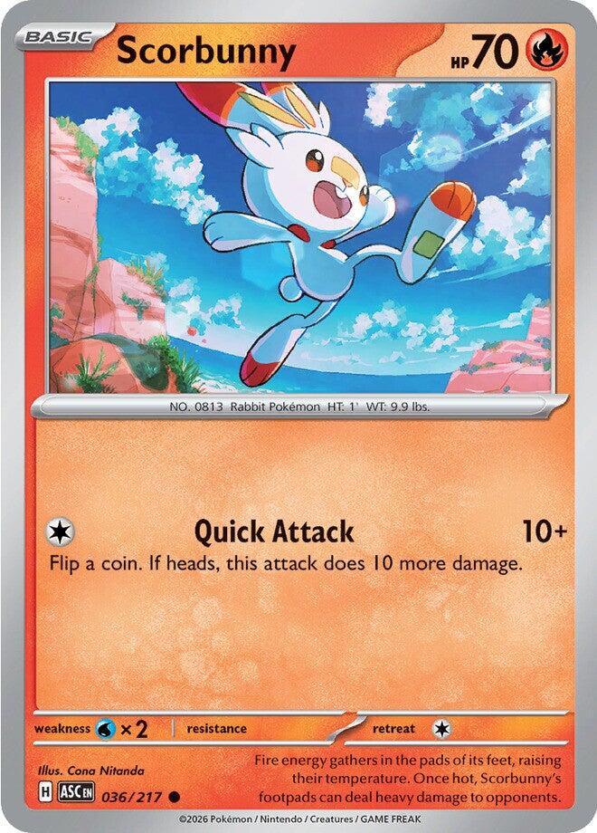 Ascended Heroes #36 - Scorbunny