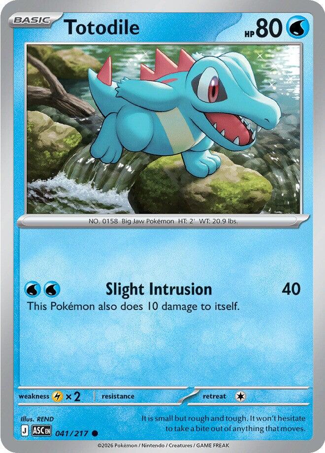 Ascended Heroes #41 - Totodile