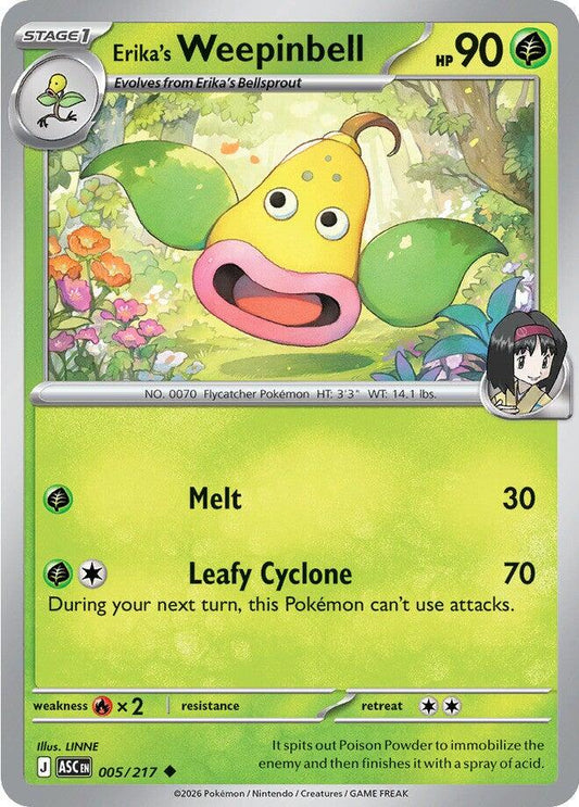 Ascended Heroes #5 - Erika's Weepinbell