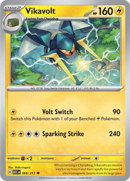 Ascended Heroes #66 - Vikavolt