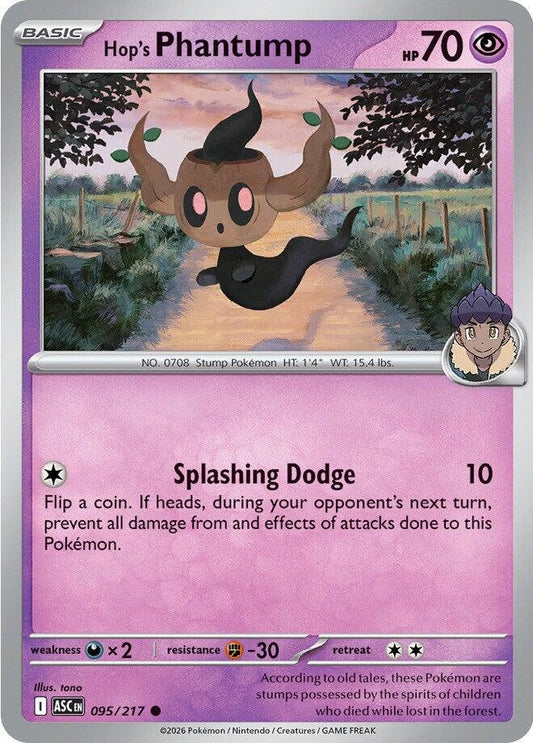 Ascended Heroes #95 - Hop's Phantump