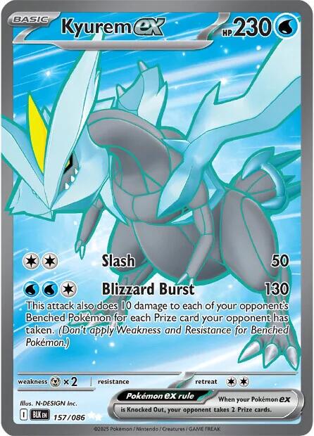 Black Bolt #157 - Kyurem EX