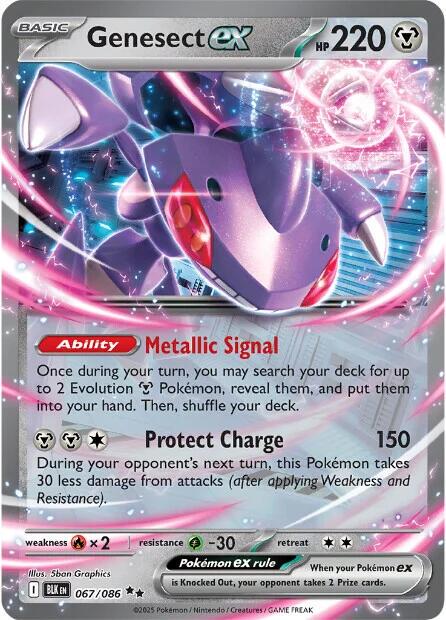 Black Bolt #67 - Genesect EX