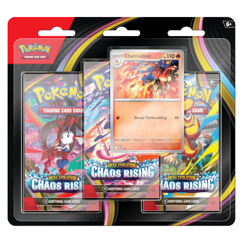 Chaos Rising 3-Pack Blister – Charmeleon (Engels)