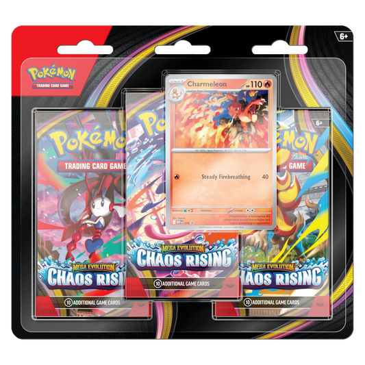 Chaos Rising 3-Pack Blister – Charmeleon (Engels)