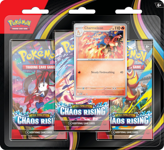 Chaos Rising 3-Pack Blister – Charmeleon