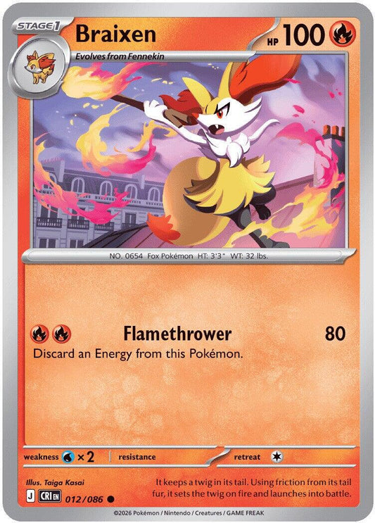 Chaos Rising #12 - Braixen