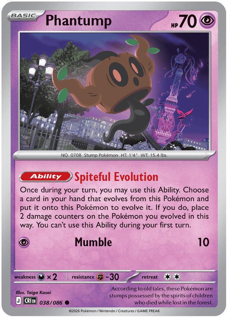 Chaos Rising #38 - Phantump (Reverse Holo)