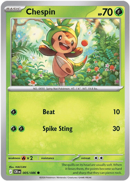 Chaos Rising #5 - Chespin