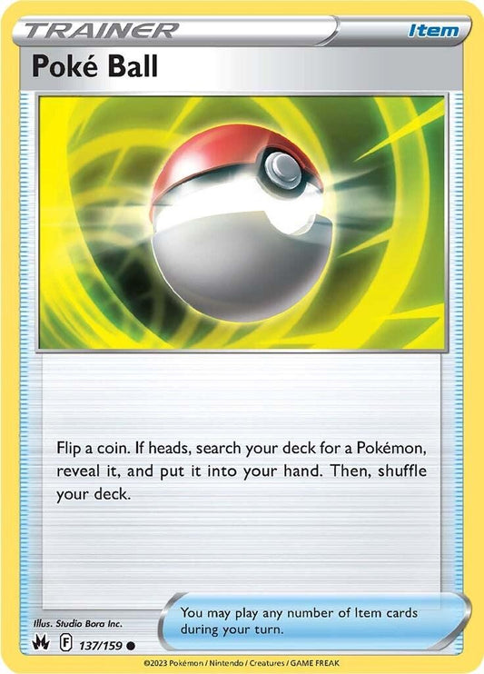 Crown Zenith #137 - Poké Ball