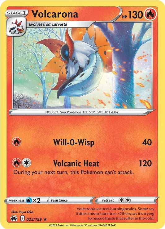 Crown Zenith #25 - Volcarona