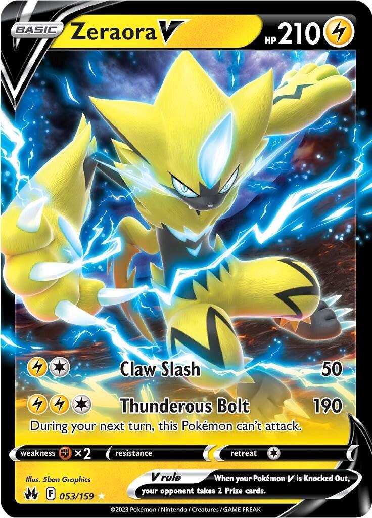 Crown Zenith #53 - Zeraora V