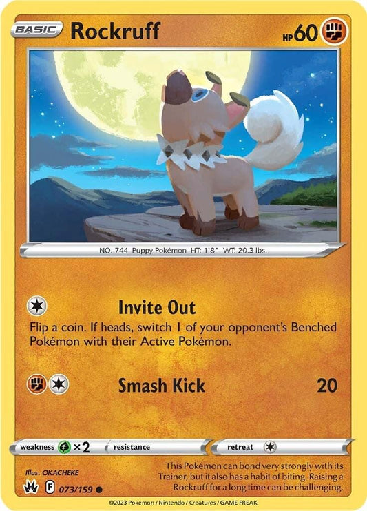 Crown Zenith #73 - Rockruff