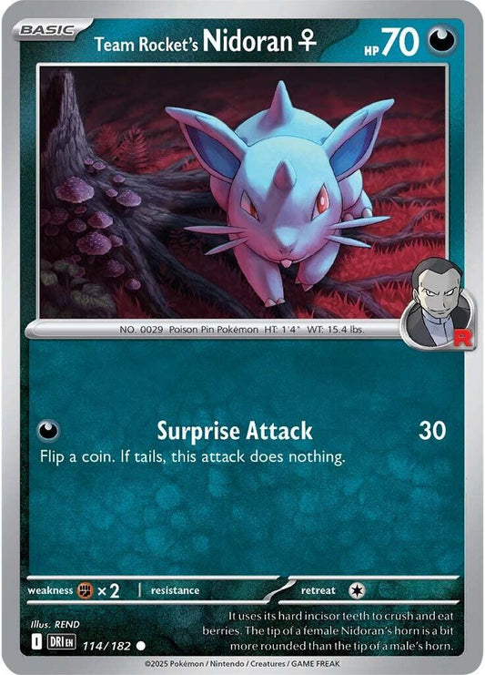 Destined Rivals #114 - Team Rocket's Nidoran