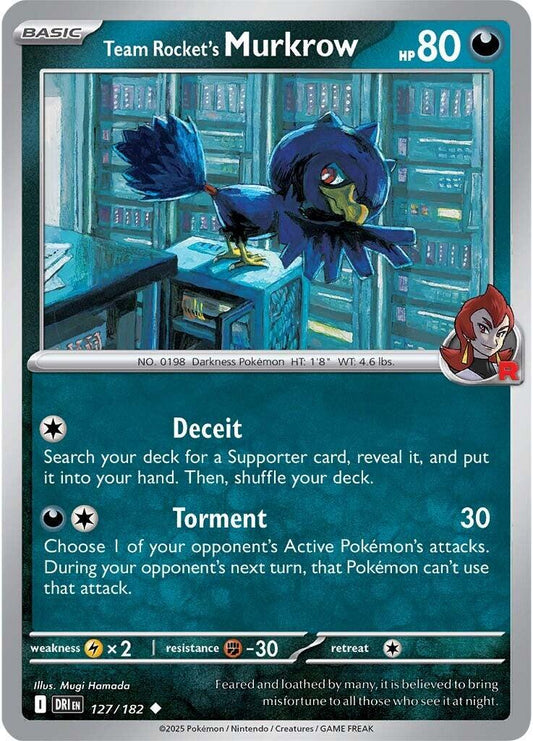 Destined Rivals #127 - Team Rocket's Murkrow