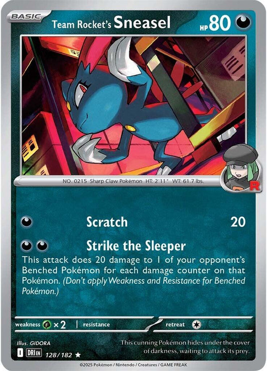 Destined Rivals #128 - Team Rocket's Sneasel