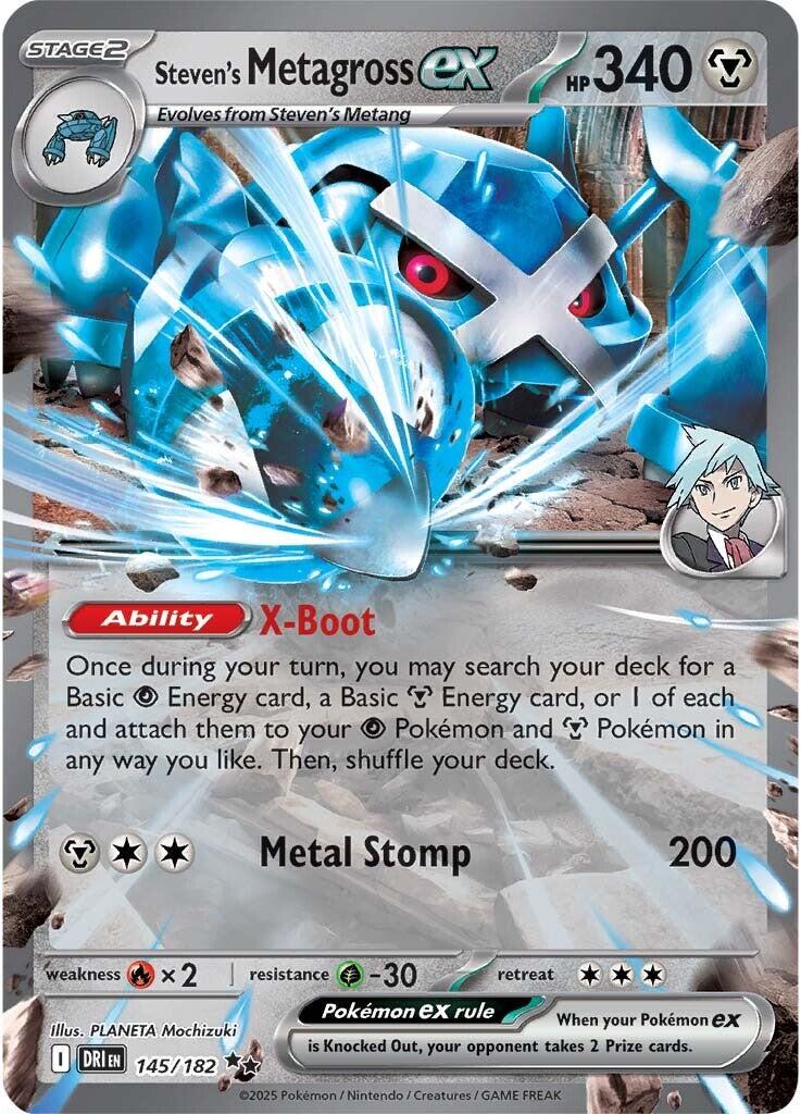Destined Rivals #145 - Steven's Metagross EX