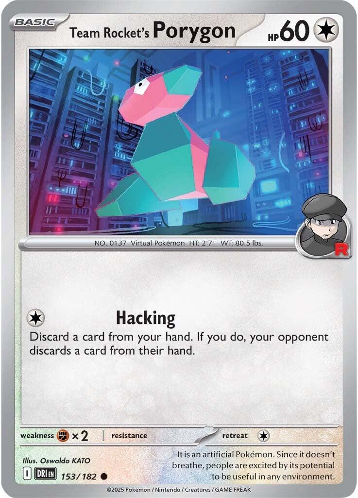 Destined Rivals #153 - Team Rocket's Porygon
