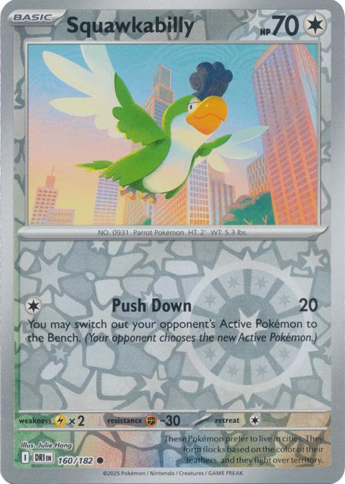 Destined Rivals #160 - Squawkabilly (Reverse Holo)