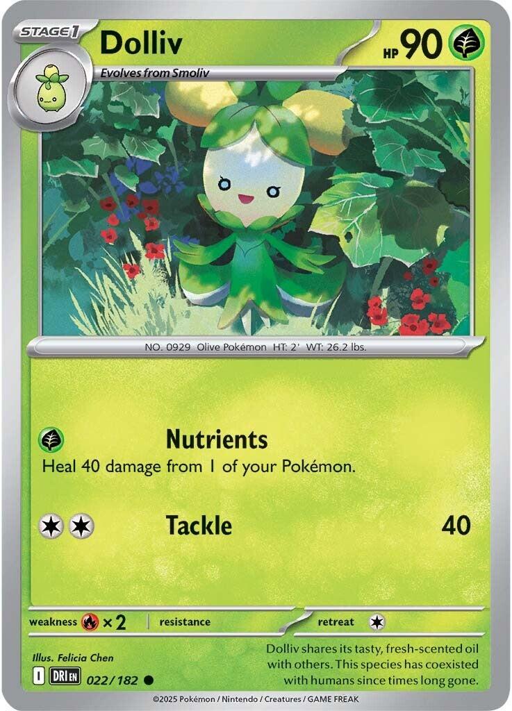 Destined Rivals #22 - Dolliv (Reverse Holo)