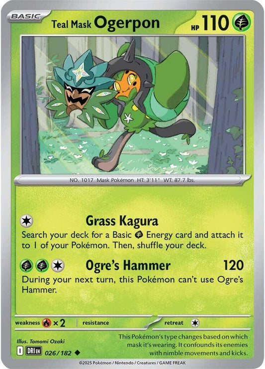 Destined Rivals #26 - Teal Mask Ogerpon