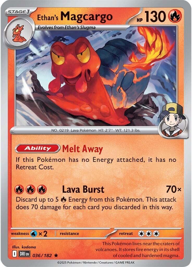 Destined Rivals #36 - Ethan's Magcargo